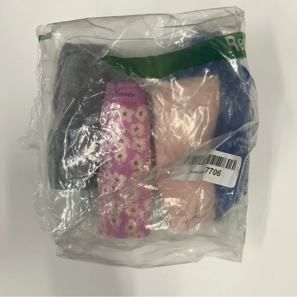 New Hanes Women‎ Medium Cotton Underwear 6 Pack Multicolor - Picture 4 of 4